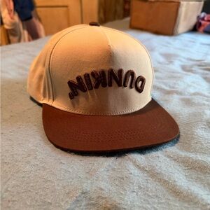 Dunkin' Upside Down SnapBack Hat *RARE*